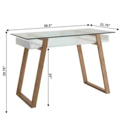 Oslo Sundance Desk White - Breighton Home -Chic Furniture Store GUEST 4de875a0 211c 458a 92a8 7e27607108e0