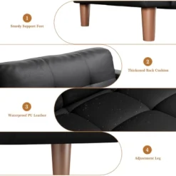 3-Seater Sofa Couch, 83" Wide Faux Leather Sofa Couch 12 3-Seater Sofa Couch, 83" Wide Faux Leather Sofa Couch -Chic Furniture Store GUEST 51cc0f89 ab5f 4da0 b48d bdca851cf084