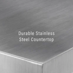 Alexandria Stainless Steel Top Kitchen Island/Cart Gray/Stainless Steel - Crosley -Chic Furniture Store GUEST 5200232f 8900 46d3 8040 bb88fcb2ee3b