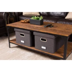 Internet's Best 4-Pack Collapsible File Storage Organizer With Lid - Charcoal -Chic Furniture Store GUEST 54b57bd4 5051 40f0 8536 9d697444e7f1