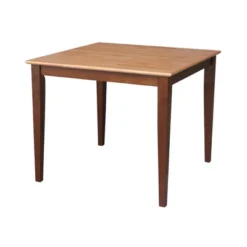 36" Square Solid Wood Top Table With Shaker Legs - International Concepts -Chic Furniture Store GUEST 551e4d7c d19f 4eda ac99 a20ef05fc119