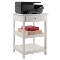 Delta Printer Stand - White - Winsome -Chic Furniture Store GUEST 56743126 925d 47b3 a34c 94198d9db692