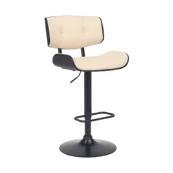Brooklyn Adjustable Faux Leather Metal Barstool - Armen Living 24 Brooklyn Adjustable Faux Leather Metal Barstool - Armen Living -Chic Furniture Store GUEST 583164e3 3cf2 460f 99f8 b969daf6093b