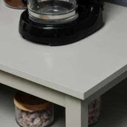 HOMCOM Kitchen Sideboard, Storage Buffet Cabinet With Open Shelf, Glass Door Cabinet And Adjustable Shelf For Living Room, Gray 9 HOMCOM Kitchen Sideboard, Storage Buffet Cabinet With Open Shelf, Glass Door Cabinet And Adjustable Shelf For Living Room, Gray -Chic Furniture Store GUEST 5b47d3fc e9d2 4e83 815c c3401e708bcf