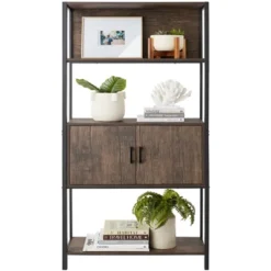Best Choice Products Storage Bookshelf For Living Room, Walkway W/ Enclosed Cabinet, Elevated Design -Chic Furniture Store GUEST 5c5d50e1 361e 4ff7 b561 423944d79d9d