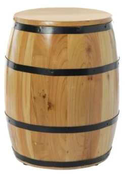 Vintiquewise Wine Barrel 4 Sectional Crate With Removable Head Lid -Chic Furniture Store GUEST 5d157d4d 31ab 4af2 b029 96e81b41dc7b