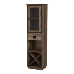 MiBasics Stormquiet Farmhouse 1 Drawer Tower Cabinet With Wine Rack And Shelves 22 MiBasics Stormquiet Farmhouse 1 Drawer Tower Cabinet With Wine Rack And Shelves -Chic Furniture Store GUEST 5e6ffe18 6c10 464f 8054 9c74a1bd1d71