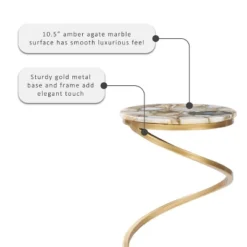Grendon Drink Table - Powell Company -Chic Furniture Store GUEST 5e806fdc a49b 4e65 9546 da09f2ed7d39