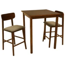 Zenvida Mid Century Counter Height Dining Table Set, Square Solid Wood Table And Chairs -Chic Furniture Store GUEST 5f0fb475 7feb 4e2d 9a78 7a64287b1ffd