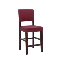 24" Monaco Counter Height Barstool - Linon -Chic Furniture Store GUEST 61e59ef8 179c 4f8e bcbd 1fc731633771