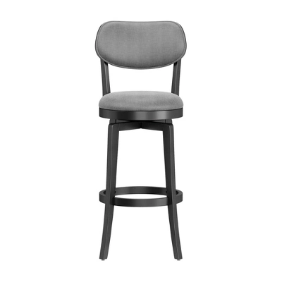 31" Sloan Swivel Barstool Black/Gray - Hillsdale Furniture 3 31" Sloan Swivel Barstool Black/Gray - Hillsdale Furniture - Image 3
