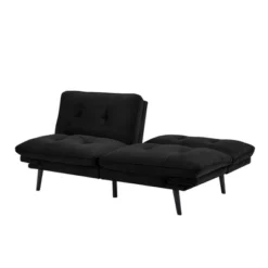 Finley Convertible Futon Sofa Bed Black - Serta -Chic Furniture Store GUEST 62d1a0d2 9609 44bf acf2 7018fd833c05