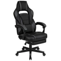 Flash Furniture Gaming Desk With Cup Holder/Headphone Hook & Reclining Back/Arms Gaming Chair With Footrest -Chic Furniture Store GUEST 670d06e1 77da 4484 b6a7 30b8de84868f
