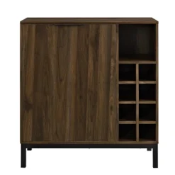 Carraway Ultimate Glassware And Wine Storage Bar Cabinet - Saracina Home -Chic Furniture Store GUEST 6734630b 1989 4325 a8f2 44e299932280