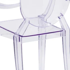 Flash Furniture Ghost Chair With Arms In Transparent Crystal -Chic Furniture Store GUEST 67c71425 3259 4a10 a7d9 febb1dd736d4