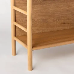 72" Holladay Curved Wooden Bookcase - Threshold™ Designed With Studio McGee -Chic Furniture Store GUEST 68f47188 5121 4717 ac39 f4ceeabd4e01