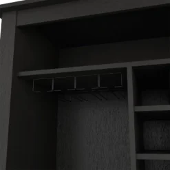 Gulches Black Bar Cabinet: Elegant Storage & Wine Organization -Chic Furniture Store GUEST 6a6b01ab 5171 4302 af8d 349c4c0777d0
