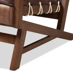 Rovelyn Faux Leather Finished Wood Sofa Brown - Baxton Studio 12 Rovelyn Faux Leather Finished Wood Sofa Brown - Baxton Studio -Chic Furniture Store GUEST 6e5ce377 188f 4086 97ce 86d67714786e