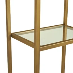 3pc Aimee Desk And Etagere Set Soft Gold - Crosley -Chic Furniture Store GUEST 70ed153a 8156 4274 a723 767458a8c678