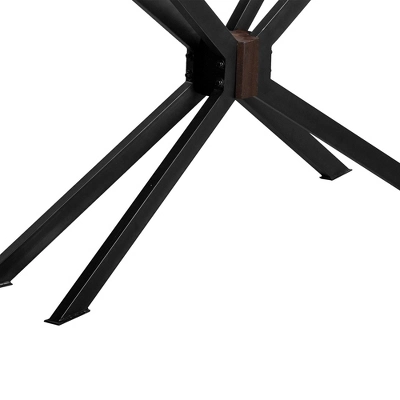 Pirate Modern Console Table Dark Brown - Armen Living 3 Pirate Modern Console Table Dark Brown - Armen Living - Image 3