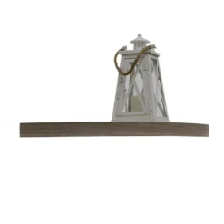 14" X 14" Floating Corner Shelf Wall Mounted Driftwood Gray - Inplace -Chic Furniture Store GUEST 761ac7eb 23ca 4ef6 b04a d3634d2be9d1