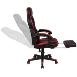 Flash Furniture Gaming Desk With Cup Holder/Headphone Hook & Reclining Back/Arms Gaming Chair With Footrest -Chic Furniture Store GUEST 7712823a d27d 4ab3 9d42 bb4605923d28