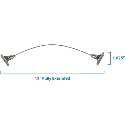 Mount-It! Furniture Anti-Tip Anchor, Steel Child Safety Straps | Secure Wall Anchors For Bookshelf, Dresser, Earthquake Protection For Babies And Pets 3 Mount-It! Furniture Anti-Tip Anchor, Steel Child Safety Straps | Secure Wall Anchors For Bookshelf, Dresser, Earthquake Protection For Babies And Pets - Image 3