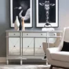 Falcone Console Silver - Powell Company