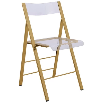 LeisureMod Menno Folding Dining Chair With Stainless Steel Frame, Compact And Durable Design For Kitchen, Balcony, Patio, Garden, Office, Or Event Use 16 LeisureMod Menno Folding Dining Chair With Stainless Steel Frame, Compact And Durable Design For Kitchen, Balcony, Patio, Garden, Office, Or Event Use - Image 16