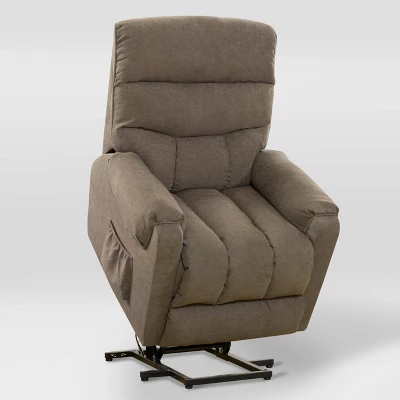 Dallas Power Lift Assist Upholstered Recliner - CorLiving 2 Dallas Power Lift Assist Upholstered Recliner - CorLiving - Image 2
