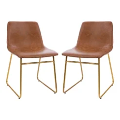 Emma And Oliver 18 Inch Indoor Dining Table Chairs, LeatherSoft Upholstery-Set Of 2 31 Emma And Oliver 18 Inch Indoor Dining Table Chairs, LeatherSoft Upholstery-Set Of 2 -Chic Furniture Store GUEST 7a948939 b887 4120 9f9c 21bc04b05c75