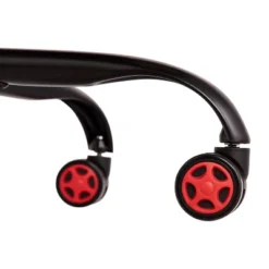 BlackArc High Back Gaming Chair With Red And Yellow Faux Leather Upholstery, Adjustable Swivel Seat And Padded Flip-Up Arms -Chic Furniture Store GUEST 7acc45f9 204e 47ef 8431 e879f06b1020