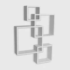 25.5" X 17.75" Intersecting Cube Wall Shelf - Danya B. -Chic Furniture Store GUEST 7ad08e3a 00c5 4746 bd65 e5f73ae95a7f