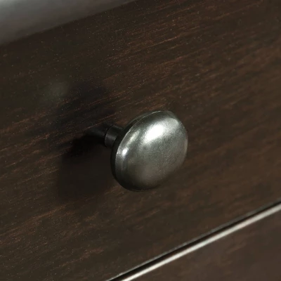 Edge Water 2 Drawer L Shaped Desk Estate Black - Sauder 2 Edge Water 2 Drawer L Shaped Desk Estate Black - Sauder - Image 2