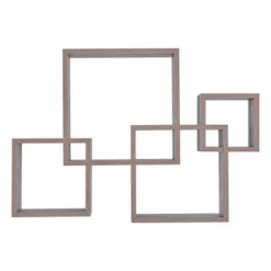 25.5" X 17.75" Intersecting Cube Wall Shelf - Danya B. -Chic Furniture Store GUEST 81f9d6d5 6537 45fc a6bf 64adea1bcbd3