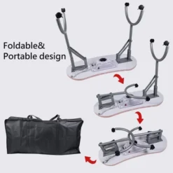 LEIBOU Professional 35 Inch Vented And Foldable Manicure Table With Dust Collector, Fan, And Polish Carrying Bag, Pink Flower -Chic Furniture Store GUEST 827b8ac0 ea5f 4f9e 89b4 c8c2964eeeb1