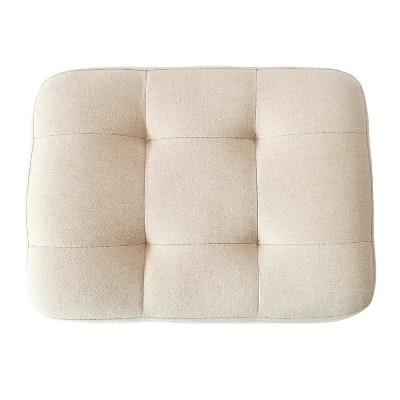 25" Kobe Backless Upholstered Saddle Counter Stool (Set Of 2)- The Pop Maison 6 25" Kobe Backless Upholstered Saddle Counter Stool (Set Of 2)- The Pop Maison - Image 6