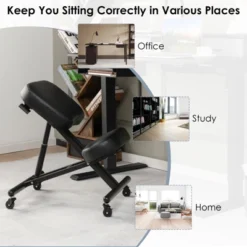 Costway Ergonomic Kneeling Chair Adjustable Stool Memory Foam Angled Seat 16 Costway Ergonomic Kneeling Chair Adjustable Stool Memory Foam Angled Seat -Chic Furniture Store GUEST 871ac333 642e 4201 b3e9 88c5fab8f507