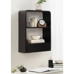 Kate & Laurel All Things Decor 18"x24" Kato Wall Shelf With Drawer -Chic Furniture Store GUEST 8ab5e1e9 c6f1 4461 89bc b2477da5302f