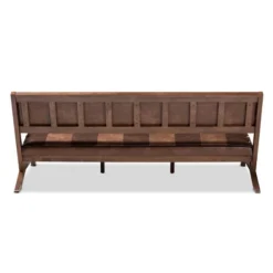 Rovelyn Faux Leather Finished Wood Sofa Brown - Baxton Studio 16 Rovelyn Faux Leather Finished Wood Sofa Brown - Baxton Studio -Chic Furniture Store GUEST 8b140958 1fa4 4f8e 8229 9b98b96a9b9d