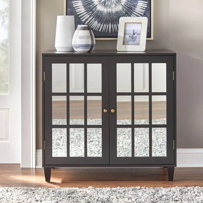 Alonzo Mirrored Door Buffet Cabinet - Buylateral 1 Alonzo Mirrored Door Buffet Cabinet - Buylateral