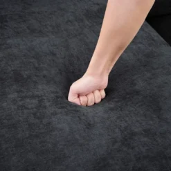 L-Shaped Sectional Sofa Chenille Upholstered Sofa Couch With Wooden Storage Compartment, Black/Brown/Gray/Green-ModernLuxe -Chic Furniture Store GUEST 8d304fb2 4a12 49e0 acd0 2529d98716bf