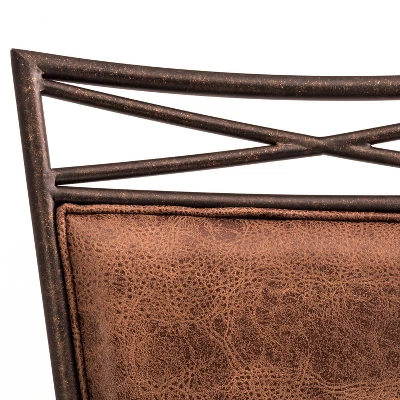 Bridgetown Tilt Base Barstool - Aged Bronze - Hillsdale Furniture 3 Bridgetown Tilt Base Barstool - Aged Bronze - Hillsdale Furniture - Image 3