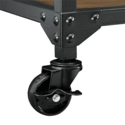 Kane Multifunction Cart Rustic Antique Oak/Black - Dorel Living 8 Kane Multifunction Cart Rustic Antique Oak/Black - Dorel Living -Chic Furniture Store GUEST 8dd2d474 17ef 45e4 8928 499403301c0a