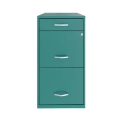 Space Solutions 18" Deep 3 Drawer Metal Organizer File Cabinet With Pencil Drawer -Chic Furniture Store GUEST 8fa136ec 80ad 4f81 83a4 3a0f5945fd60