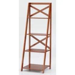 56" 4 Tier Crossback Shelf - Buylateral 15 56" 4 Tier Crossback Shelf - Buylateral -Chic Furniture Store GUEST 909e82ab 8289 46cb a411 f1a75ac27d39