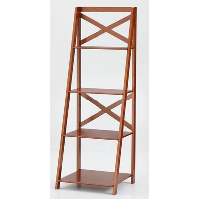 56" 4 Tier Crossback Shelf - Buylateral 8 56" 4 Tier Crossback Shelf - Buylateral - Image 8