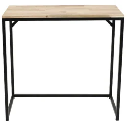 Sunnydaze Decor Sunnydaze Indoor Unfinished Acacia Wood Industrial Rustic Style Rectangular End Accent Table - 35" - Natural -Chic Furniture Store GUEST 92e7f59e 31ca 4ff9 8dca 865c409147d3