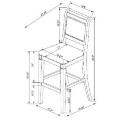 Emmy Counter Height Barstool - Linon 19 Emmy Counter Height Barstool - Linon -Chic Furniture Store GUEST 93e7fd9c fb7d 4546 ad38 f8bd3ed7afd0