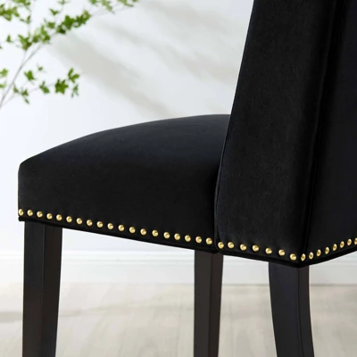 Set Of 2 Baron Performance Velvet Dining Chairs - Modway 6 Set Of 2 Baron Performance Velvet Dining Chairs - Modway - Image 6